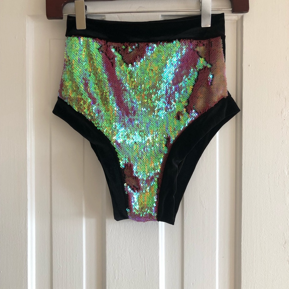 Lux Muse Shifting Sequin Bottoms